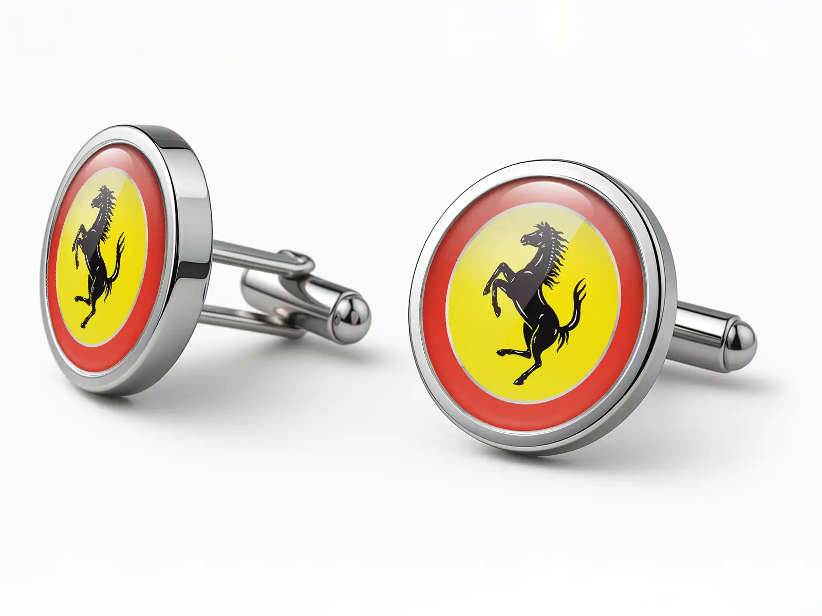 Ferrari Boutons de Manchette Mariage Luxe Minimal Design